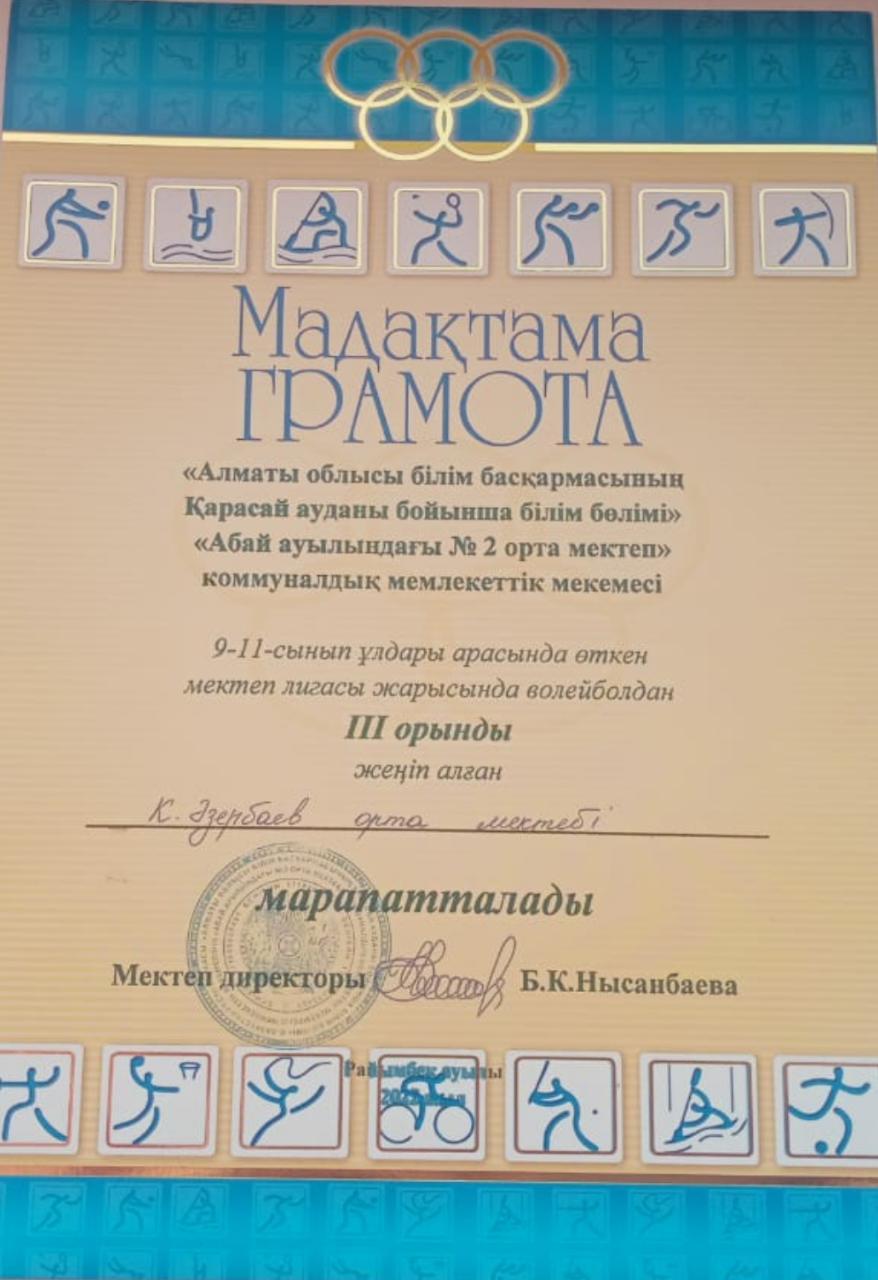 Оқушылардың жетістігі